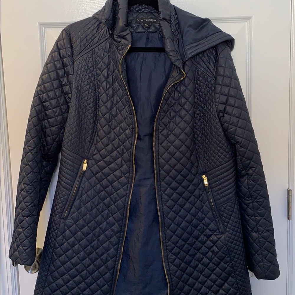 Packable down coat